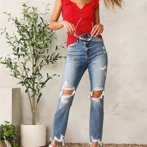 Flying Monkey Ultra High Rise Straight Fit